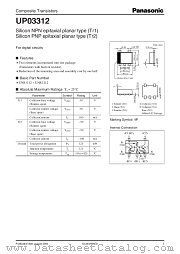 UP03312 datasheet pdf Panasonic