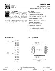 ICS85210-21 datasheet pdf Texas Instruments
