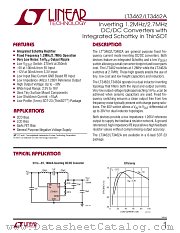 LT3462 datasheet pdf Linear Technology