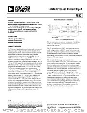 7B32 datasheet pdf Analog Devices