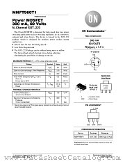 MMFT960T1 datasheet pdf ON Semiconductor