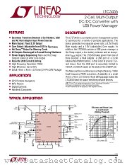 LTC3456 datasheet pdf Linear Technology