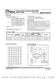 BS616LV8016 datasheet pdf Brilliance Semiconductor