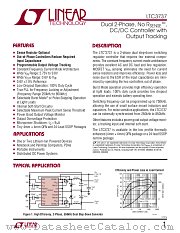 LTC3737 datasheet pdf Linear Technology