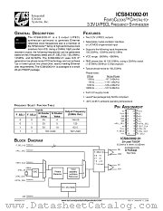 ICS843002-01 datasheet pdf Texas Instruments