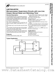 LM3709XQBPX-308 datasheet pdf National Semiconductor