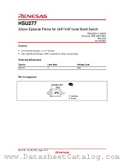 HSU277 datasheet pdf Renesas