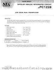 UPC1228HA(MS) datasheet pdf NEC