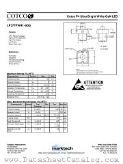LP377PWH1-90G datasheet pdf Marktech Optoelectronics