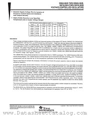SN74LS629DR datasheet pdf Texas Instruments