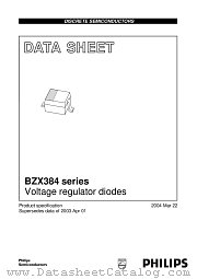 BZX384 datasheet pdf Philips