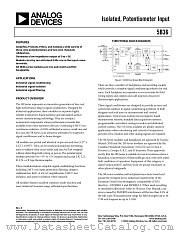 5B36-02 datasheet pdf Analog Devices