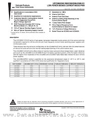 UCC2804D/81260 datasheet pdf Texas Instruments