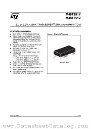 M48T251Y-70PM1 datasheet pdf ST Microelectronics