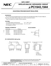 UPC1944J(HS)-T datasheet pdf NEC