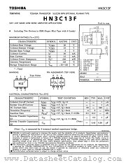 HN3C13F datasheet pdf TOSHIBA
