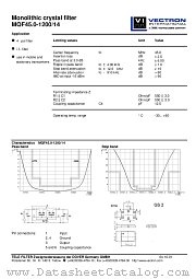 MQF45.0-1200/14 datasheet pdf Vectron