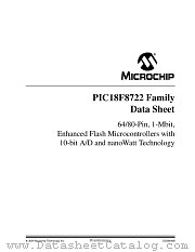 PIC18F8622 datasheet pdf Microchip
