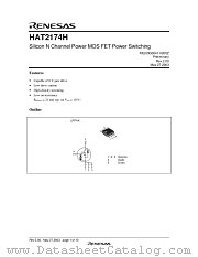 HAT2174H datasheet pdf Renesas