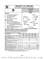 SRS1030 datasheet pdf Taiwan Semiconductor