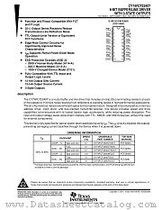 CY74FCT2240TSOCT datasheet pdf Texas Instruments