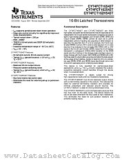 74FCT162H543CTPACT datasheet pdf Texas Instruments