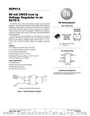 NCP512SQ33T1 datasheet pdf ON Semiconductor