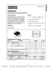 FDS6690AS datasheet pdf Fairchild Semiconductor