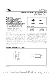 74V1T80 datasheet pdf ST Microelectronics
