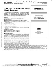 MPC93R52 datasheet pdf Freescale (Motorola)