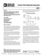 6B21 datasheet pdf Analog Devices
