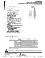 SN74CBT3383CDBR datasheet pdf Texas Instruments