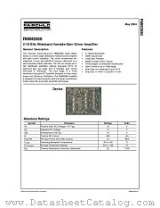 RMM2080 datasheet pdf Fairchild Semiconductor