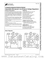 LP2952IMX datasheet pdf National Semiconductor