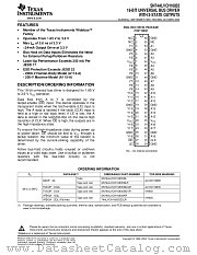 SN74ALVCH16835DL datasheet pdf Texas Instruments