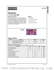 RMWT04001 datasheet pdf Fairchild Semiconductor