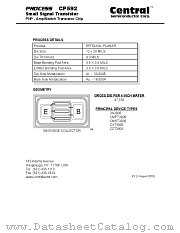 CP592 datasheet pdf Central Semiconductor