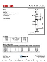 TLYE260A datasheet pdf Marktech Optoelectronics