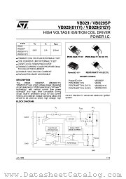 VB029(011Y) datasheet pdf ST Microelectronics