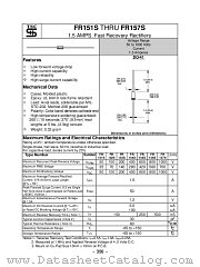 FR152S datasheet pdf Taiwan Semiconductor