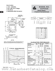 CDP0926 datasheet pdf DAICO Industries