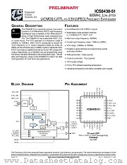 ICS8430-51 datasheet pdf Texas Instruments