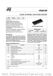 VNQ810M13TR datasheet pdf ST Microelectronics