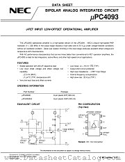 UPC4093G2-E1 datasheet pdf NEC