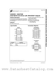 5962-8755001RA(54AC240DMQB) datasheet pdf National Semiconductor