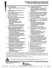 SM320C6414 datasheet pdf Texas Instruments