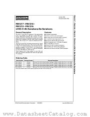 FIN1215MTD datasheet pdf Fairchild Semiconductor