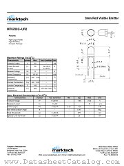 MT6700C-UR2 datasheet pdf Marktech Optoelectronics