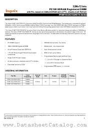 HYM71V32C755HCT4-8 datasheet pdf Hynix Semiconductor
