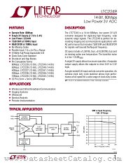 LTC2249 datasheet pdf Linear Technology